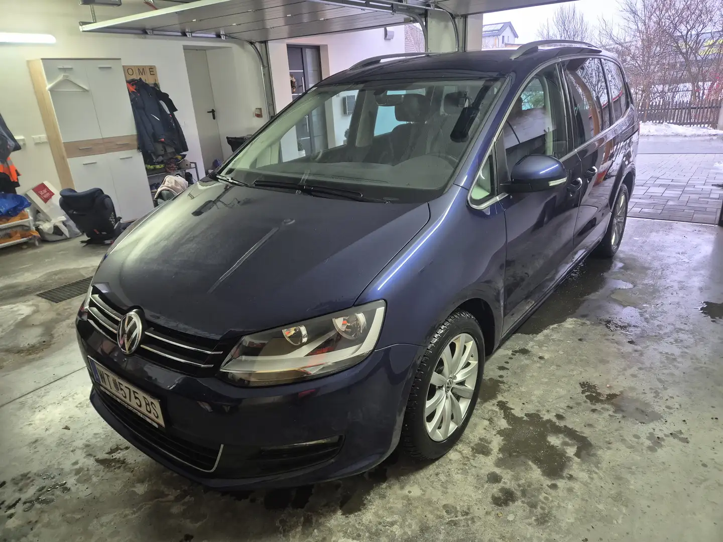 Volkswagen Sharan Sharan Highline BMT 2,0 TDI DSG Highline Blau - 1