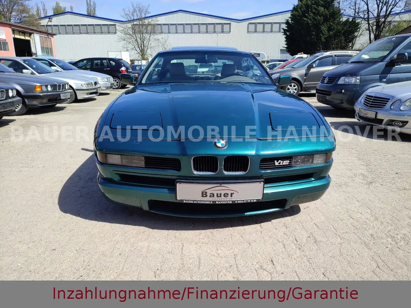 BMW 850 E31 850I / Oldtimer Grün - 2