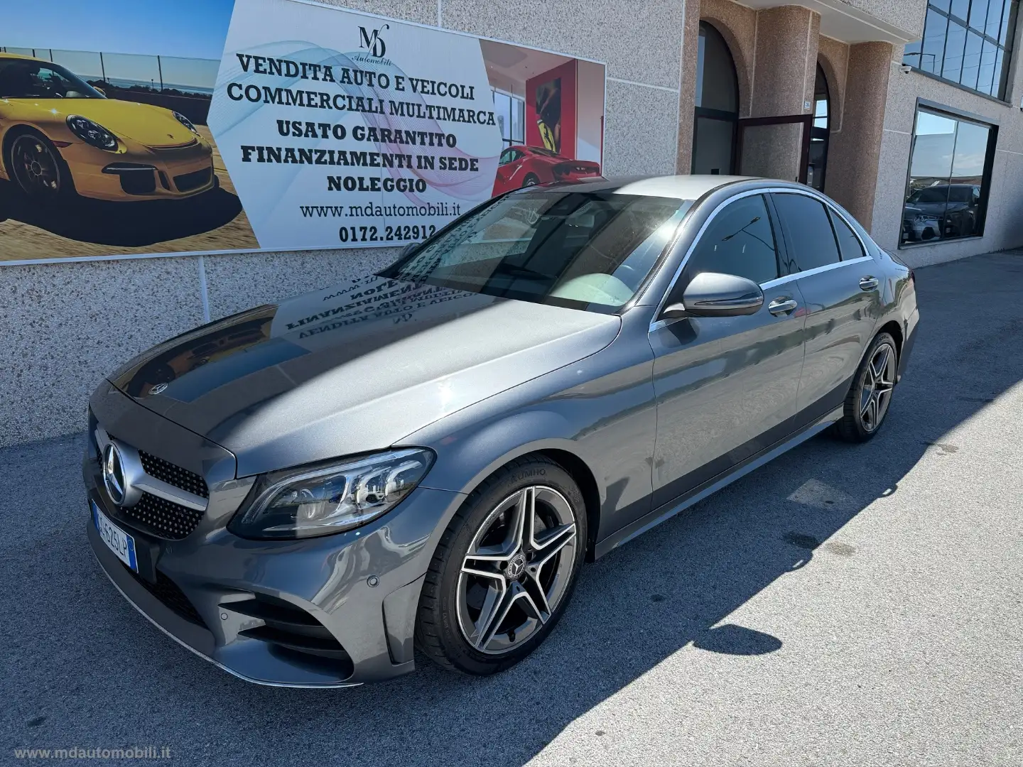 Mercedes-Benz C 220 C 220 d Auto Premium BERLINA AMG VIRTUAL RESTYLING Grey - 1