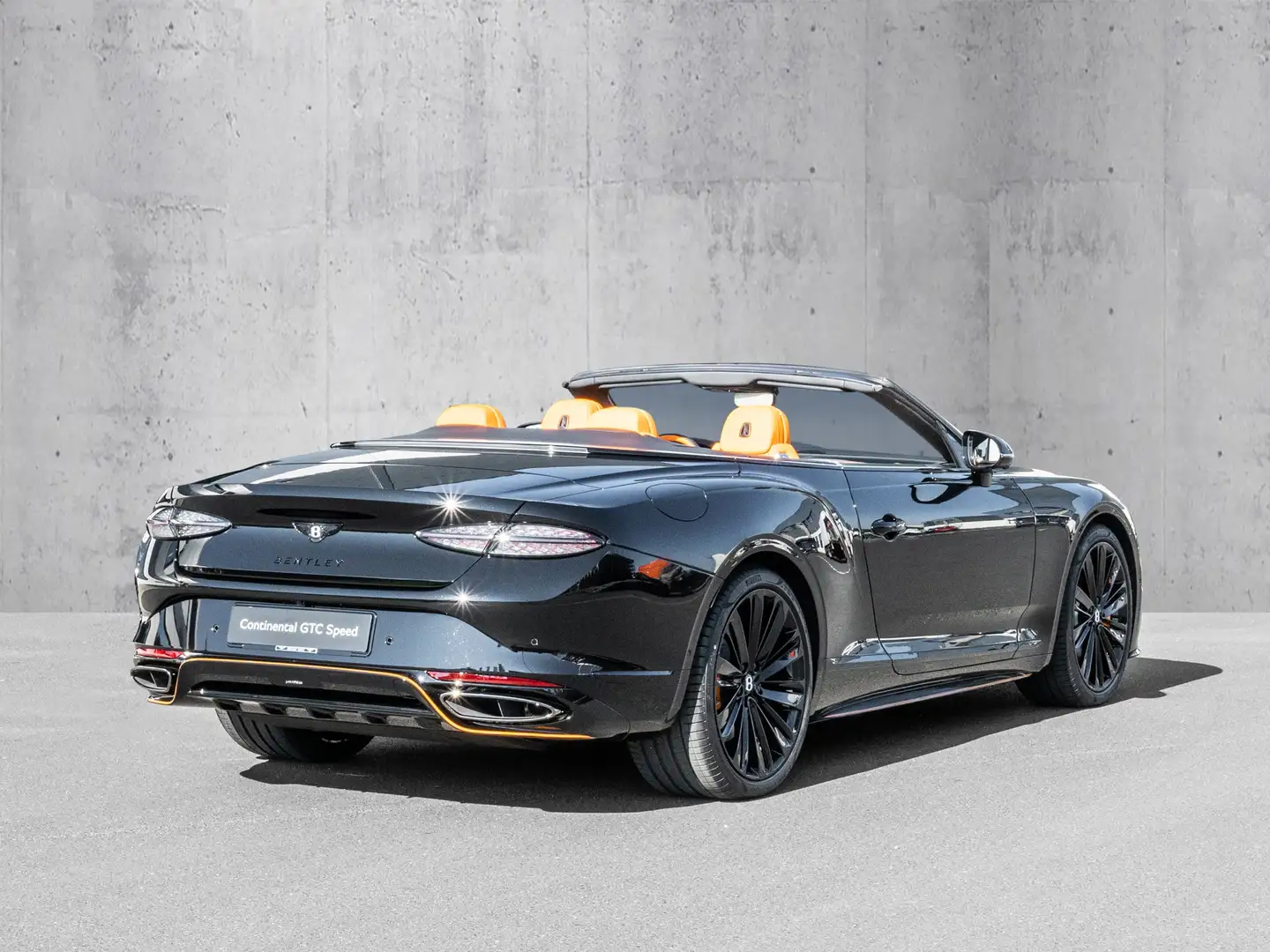 Bentley Continental GTC Speed Mulliner Bespoke Interior Noir - 2