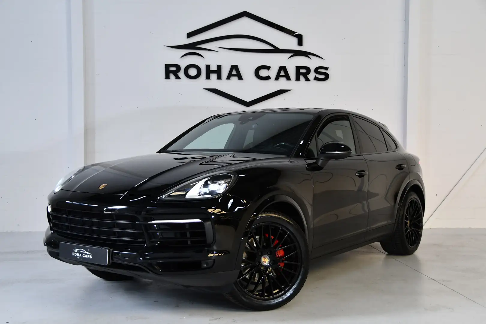 Porsche Cayenne Coupe 3.0 E-Hybrid Sport chrono, Panorama Zwart - 1