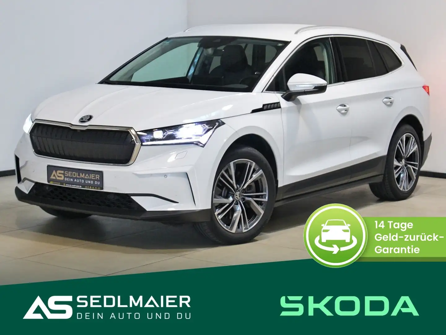 Skoda Enyaq 80x 4x4 6JBatterie-Garantie|AHK|RCam|WPumpe Blanc - 1