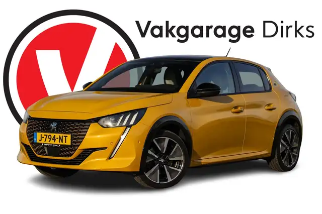 Peugeot e-208 EV GT 350 50 kWh ✅ Pano ✅ Matrix LED ✅ 3 Fase