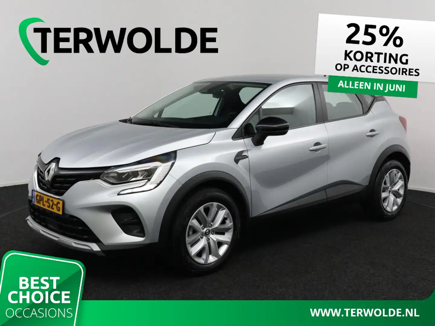 Renault Captur 1.0 TCe 90PK Evolution | Stoelverwarming | Climate Grijs - 1