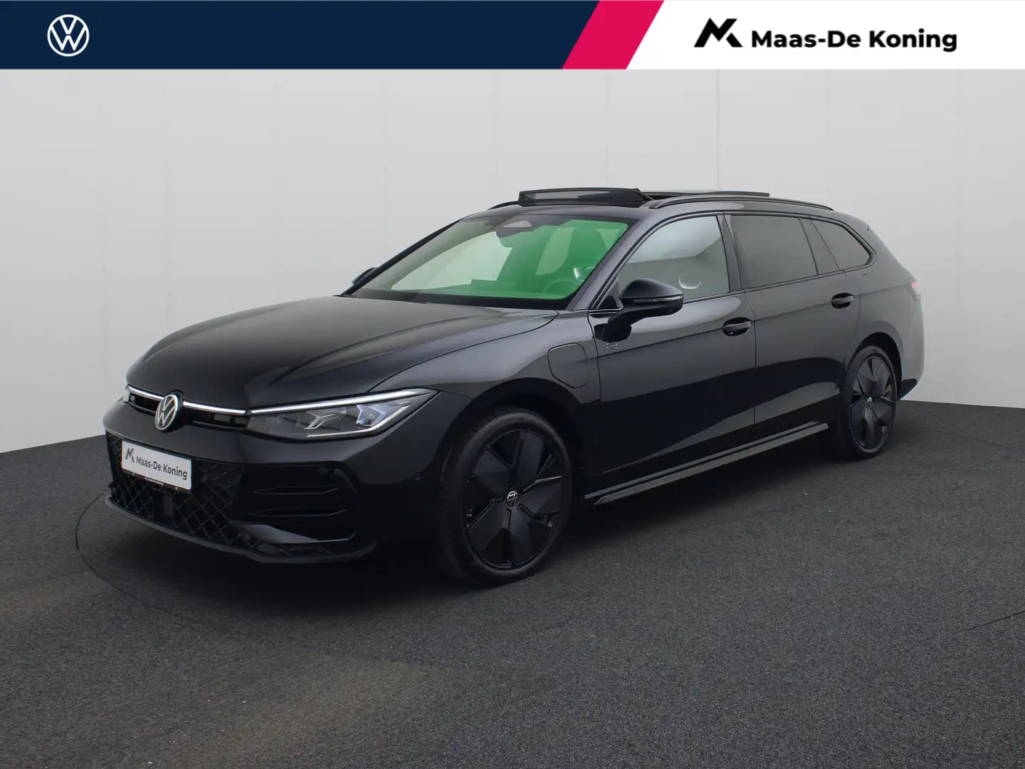Volkswagen Passat Variant 1.5eHybrid 200kW/272PK R-Line DSG · Panoramadak · Zwart - 1