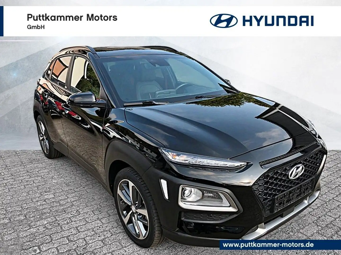 Hyundai KONA 1.0 T-GDi Advantage Plus/Schiebedach Schwarz - 1
