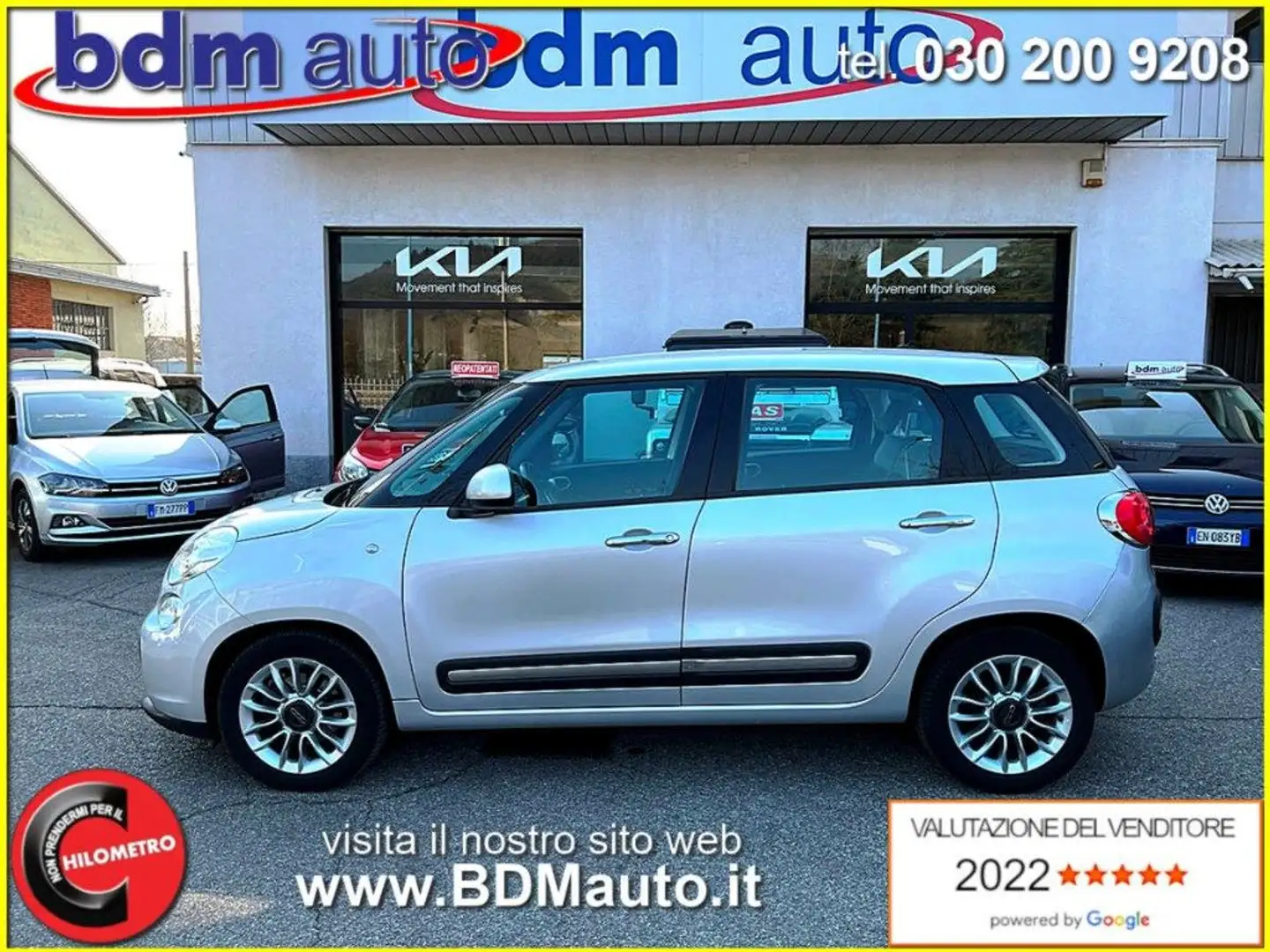 Fiat 500L 1.3 Multijet Automatica Pop Star *OK NEOPATENTATI* Argento - 2