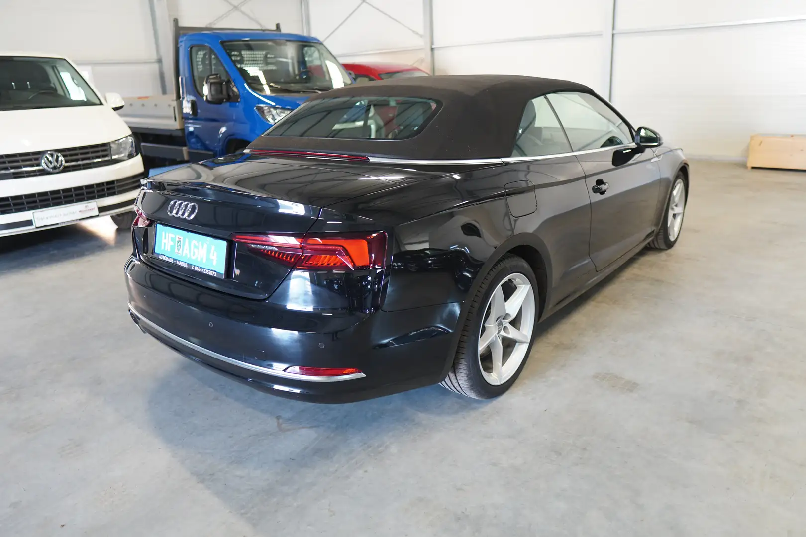 Audi A5 Cabrio 45 TDI Sport S-tronic XENON  NAVI VIRTUAL Schwarz - 2