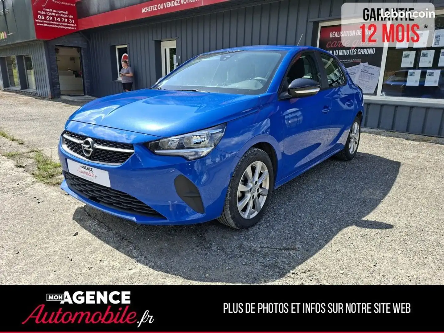 Opel Corsa VI 1.2 75 EDITION BVM5 Azul - 1
