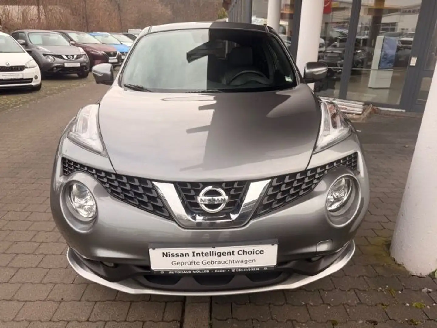 Nissan Juke 1.5 dCi 6MT 110PS Tekna NAVI 360°Kamera PDC Grau - 2