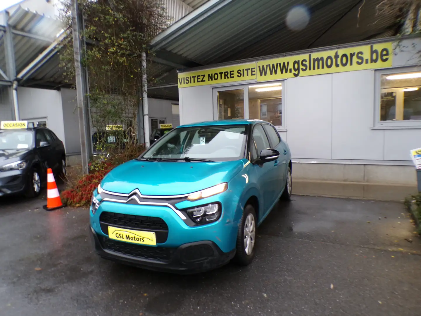 Citroen C3 1.2i 83cv bleue 06/22 38.620km Radio Bluetooth USB Bleu - 1