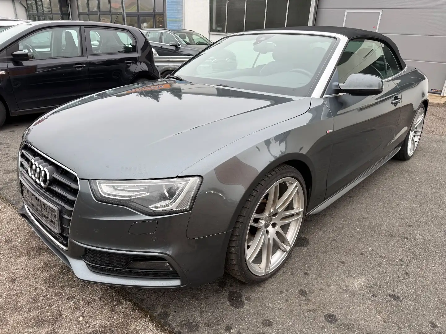 Audi A5 Cabrio 3.0 TDI quattro S Line B&O Sound 19" Gris - 1