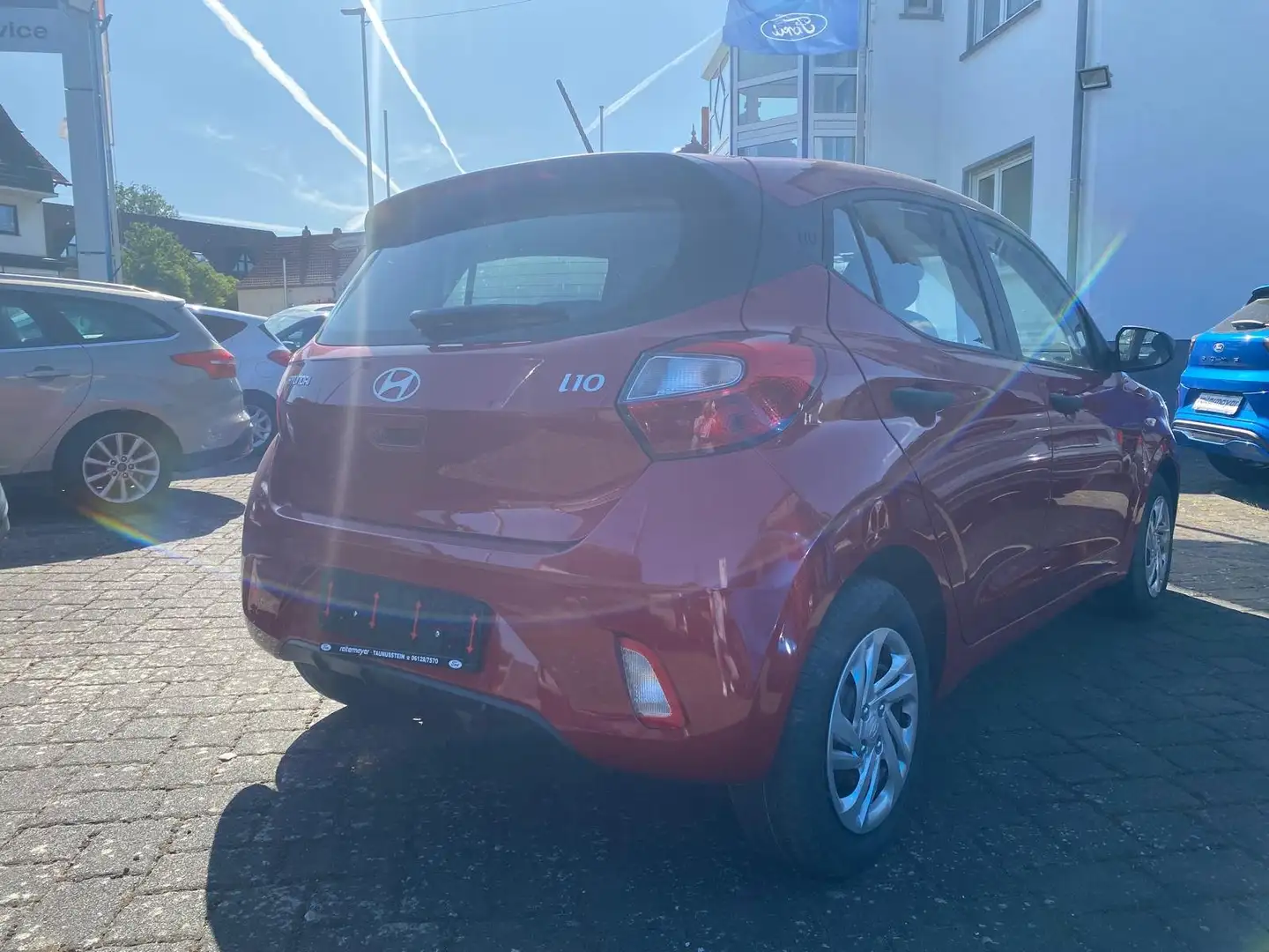Hyundai i10 1.0 AMT RFK, Navi, Klimaanlage Rouge - 2