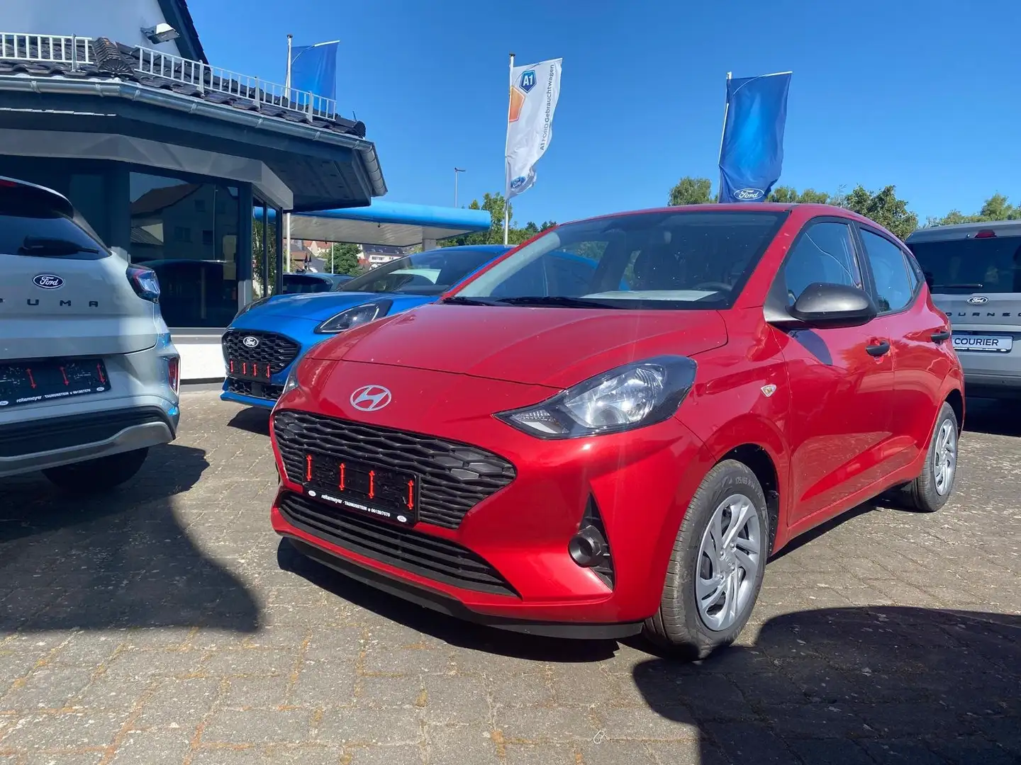 Hyundai i10 1.0 AMT RFK, Navi, Klimaanlage Rouge - 1