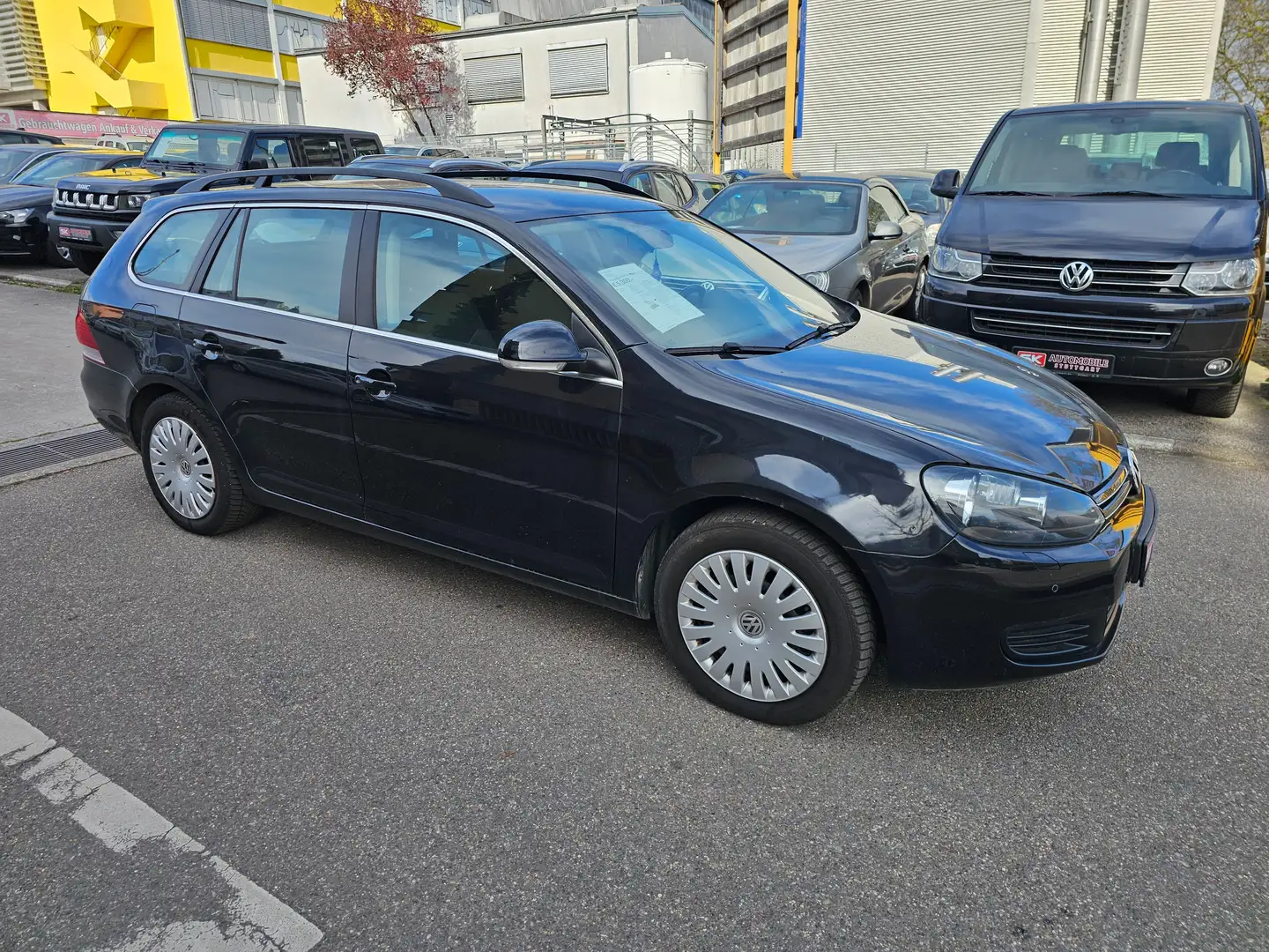 Volkswagen Golf Variant Comfortline Disel Euro5 Tüv Neu Noir - 2