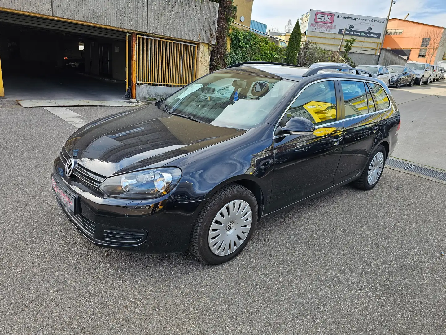 Volkswagen Golf Variant Comfortline Disel Euro5 Tüv Neu Noir - 1