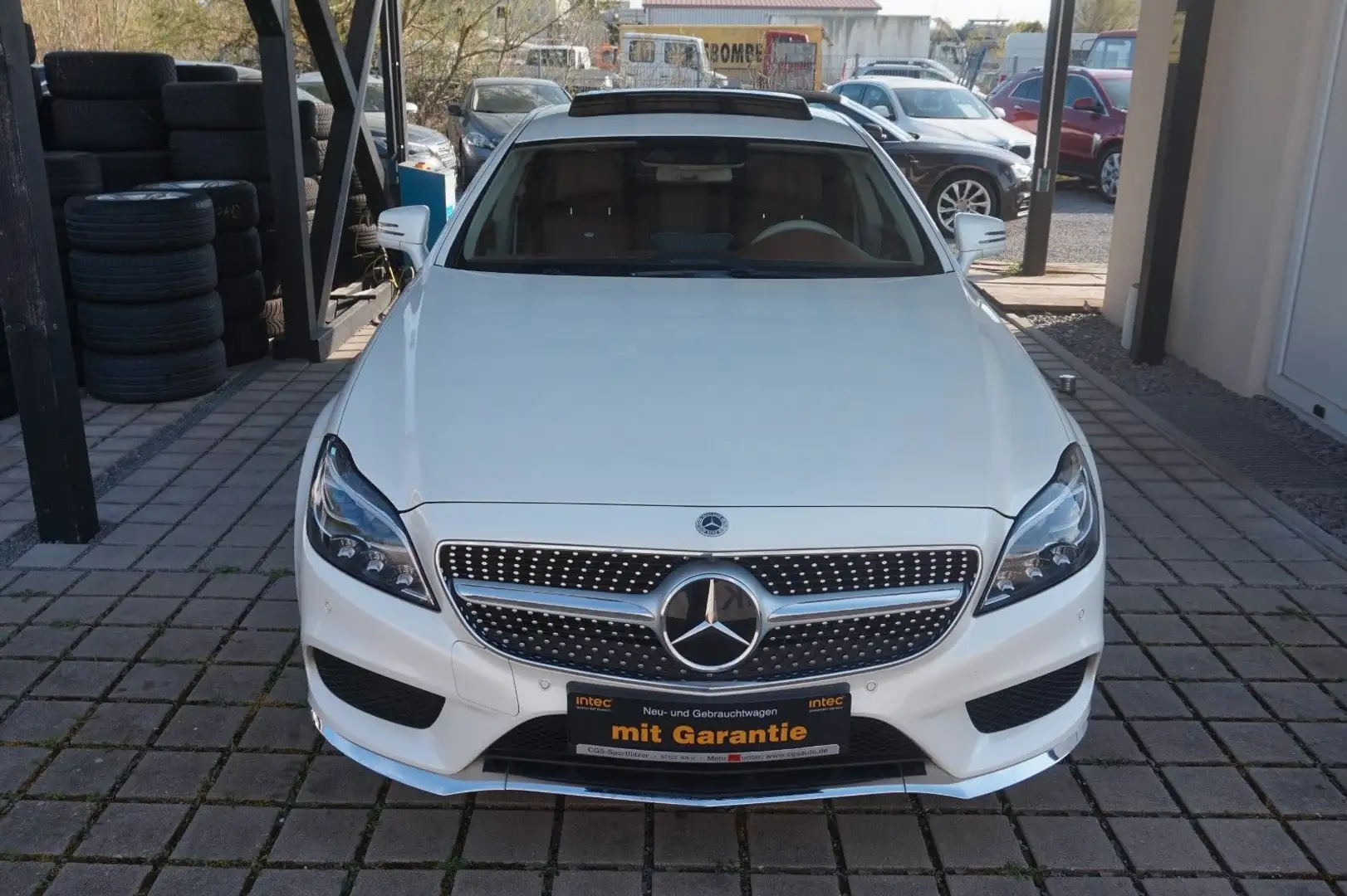 Mercedes-Benz CLS 500 4Matic AMG-Line*Designo~Multi Mas~H&K Weiß - 2