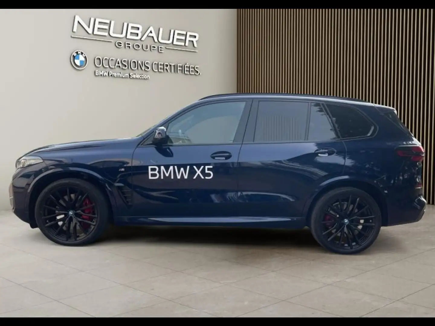 BMW X5 xDrive50e 489ch M Sport Bleu - 2