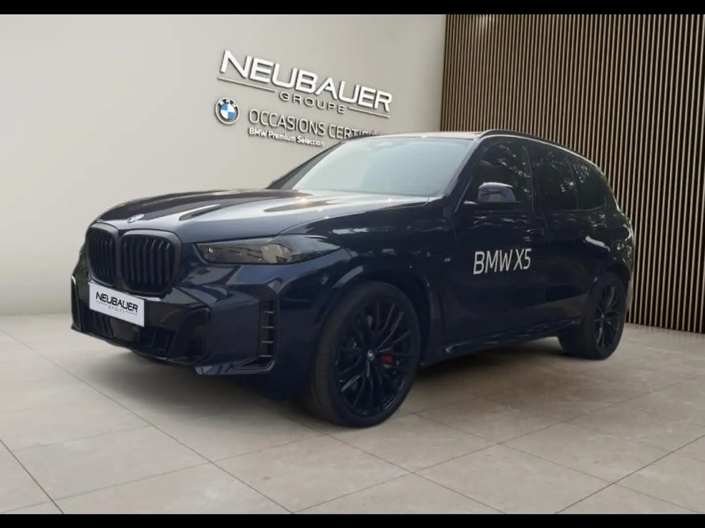 BMW X5 xDrive50e 489ch M Sport Bleu - 1