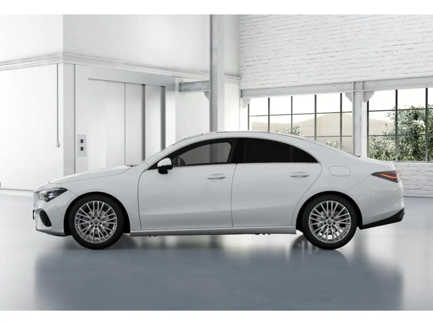 Mercedes-Benz CLA 180 Coupé Progressive Totwink+Pano+360°+18 Blanc - 2