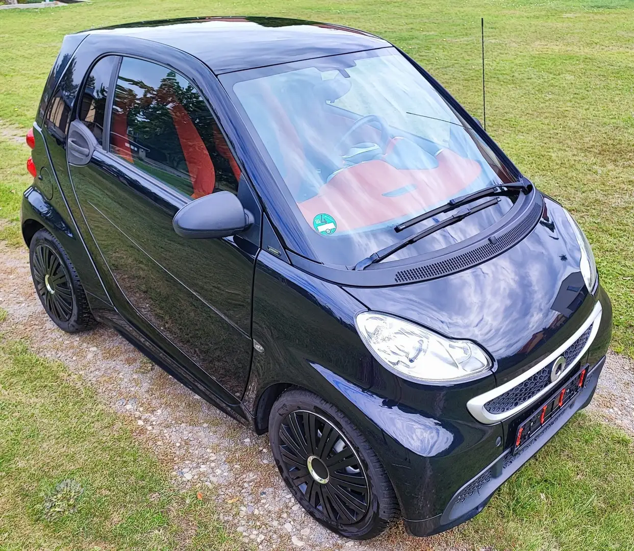 smart forTwo coupe softouch passion TÜV SHZ PANO ALL mhd Schwarz - 1