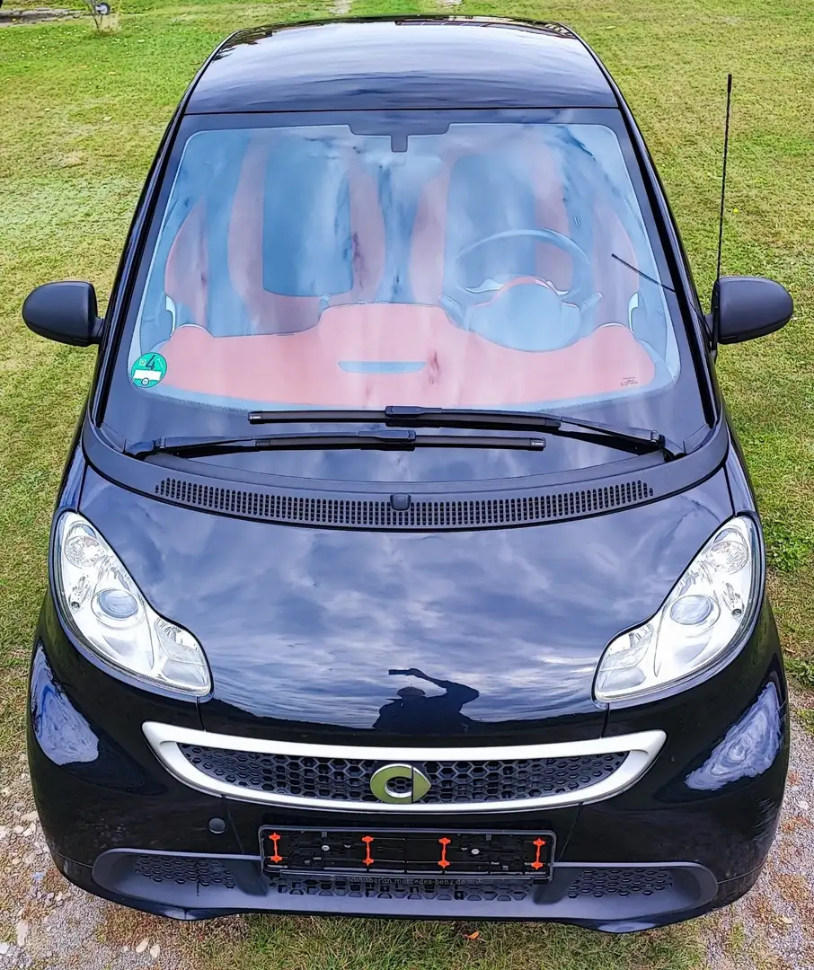 smart forTwo coupe softouch passion TÜV SHZ PANO ALL mhd Schwarz - 2