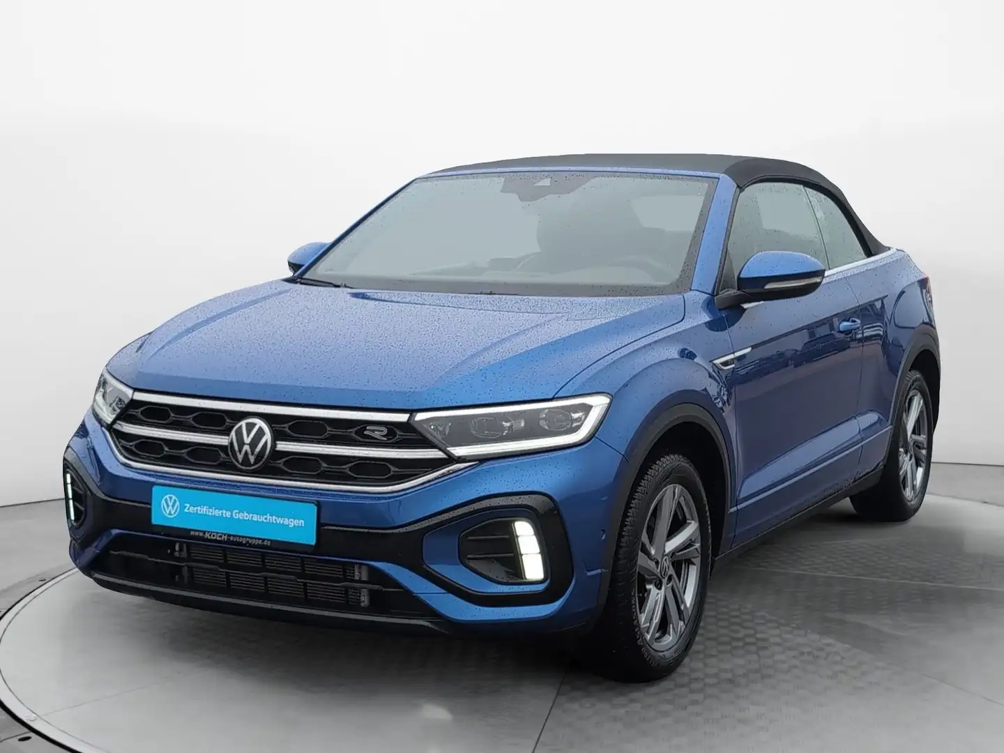 Volkswagen T-Roc 1.5TSI R-Line DSG Navi LED AHK Blau - 2