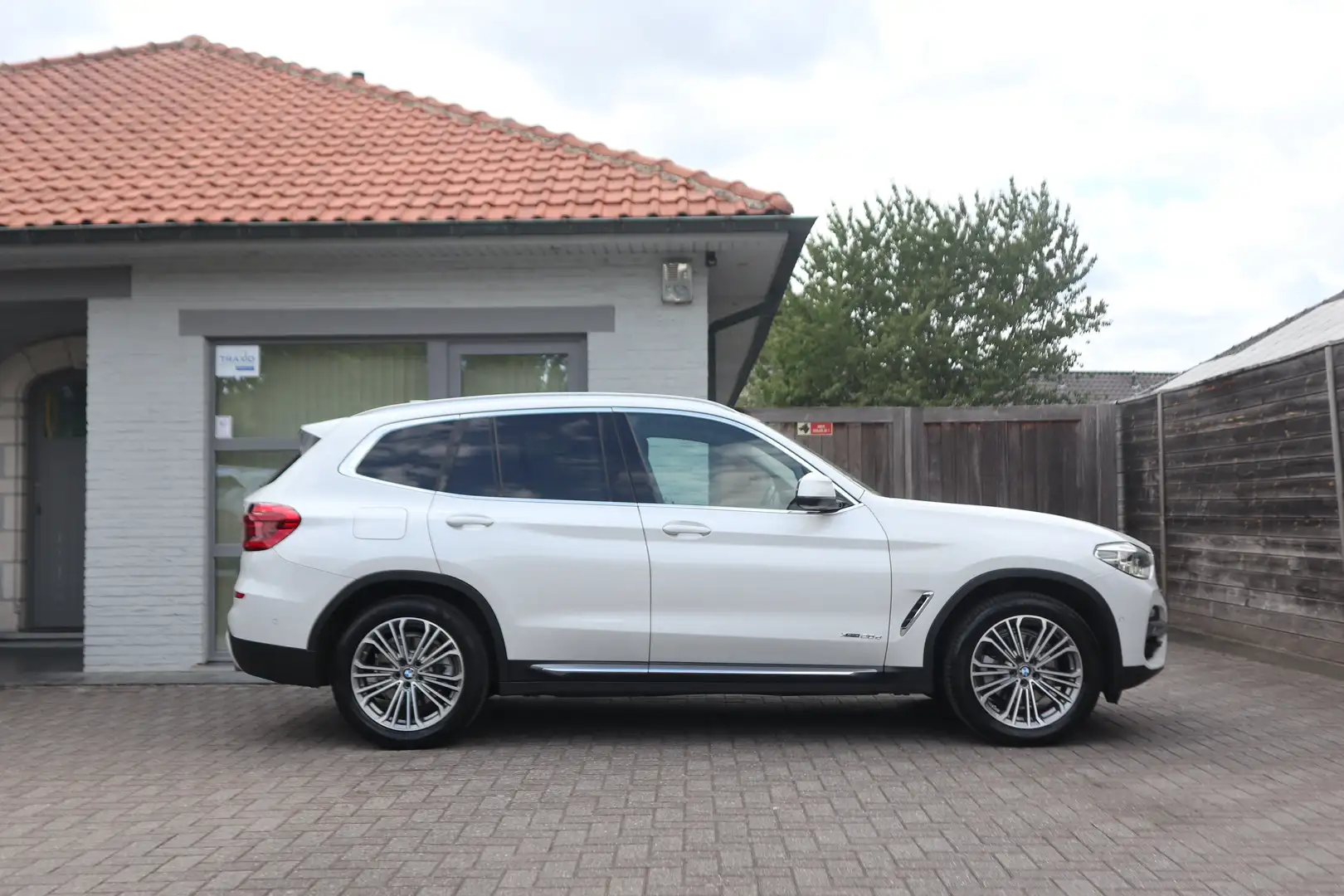 BMW X3 X-driveAut. Luxury Line/leder/headup/memory/camera Blanc - 2