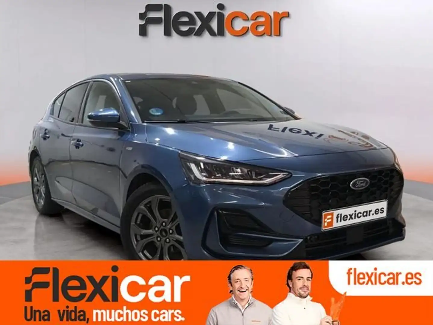 Ford Focus 1.0 Ecoboost MHEV 114kW ST-Line Azul - 1