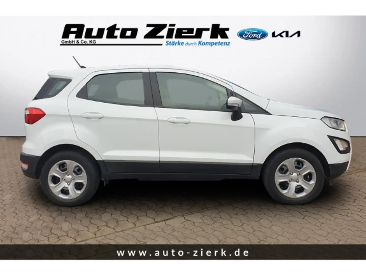 Ford EcoSport Cool&Connect 1.0 EcoBoost AHK DAB 1HAND! Blanc - 2