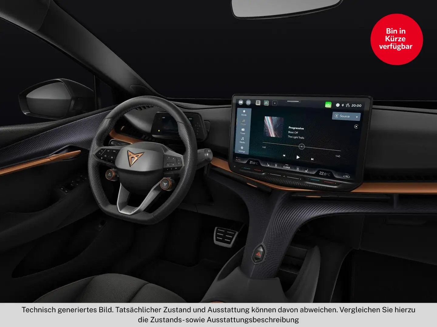 CUPRA Tavascan 210kW/286PS Blau - 2