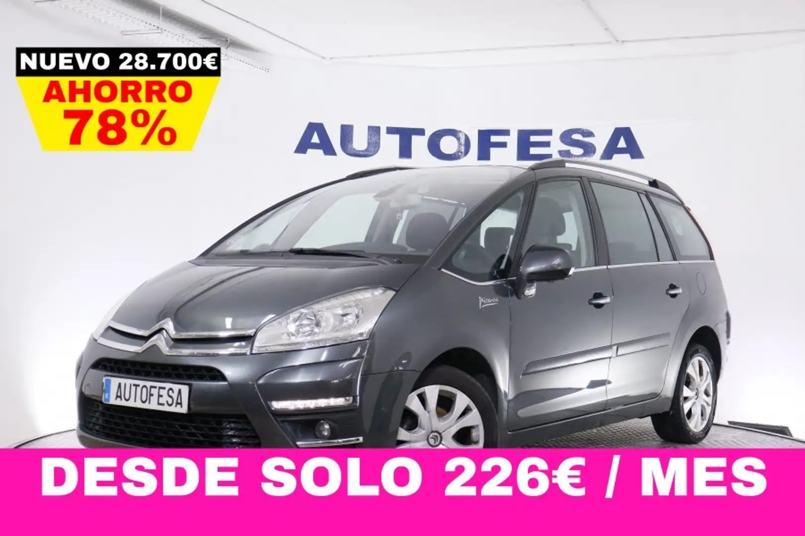 Citroen C4 Grand Picasso 1.6HDI Tonic Gris - 1