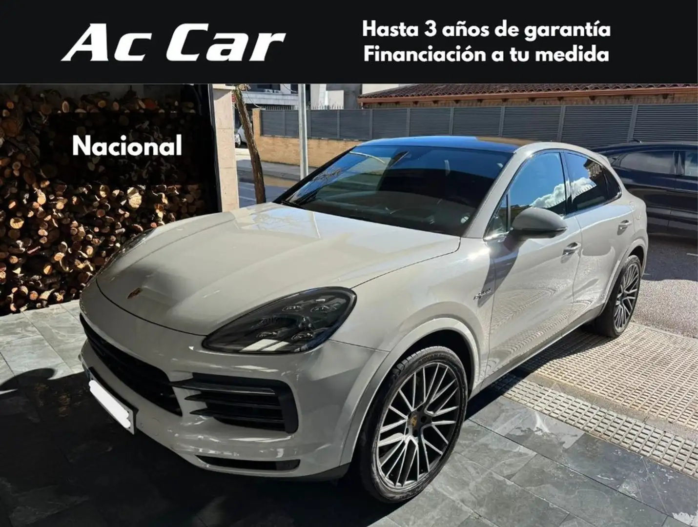 Porsche Cayenne E-Hybrid Gris - 1