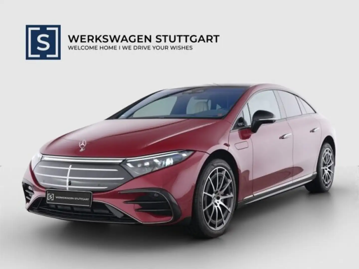 Mercedes-Benz EQS EQS 580 4M AMG !!! neues Modell 118kW!!! NP188 Rot - 1