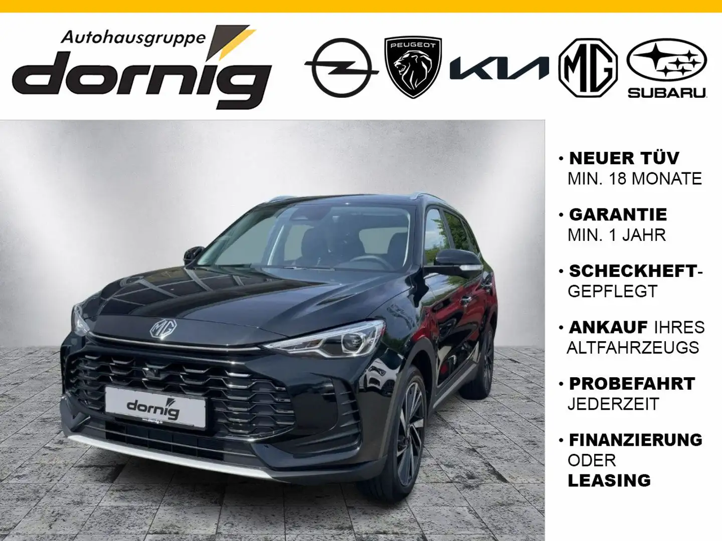 MG ZS Hybrid+ Luxury MY24 Schwarz - 1