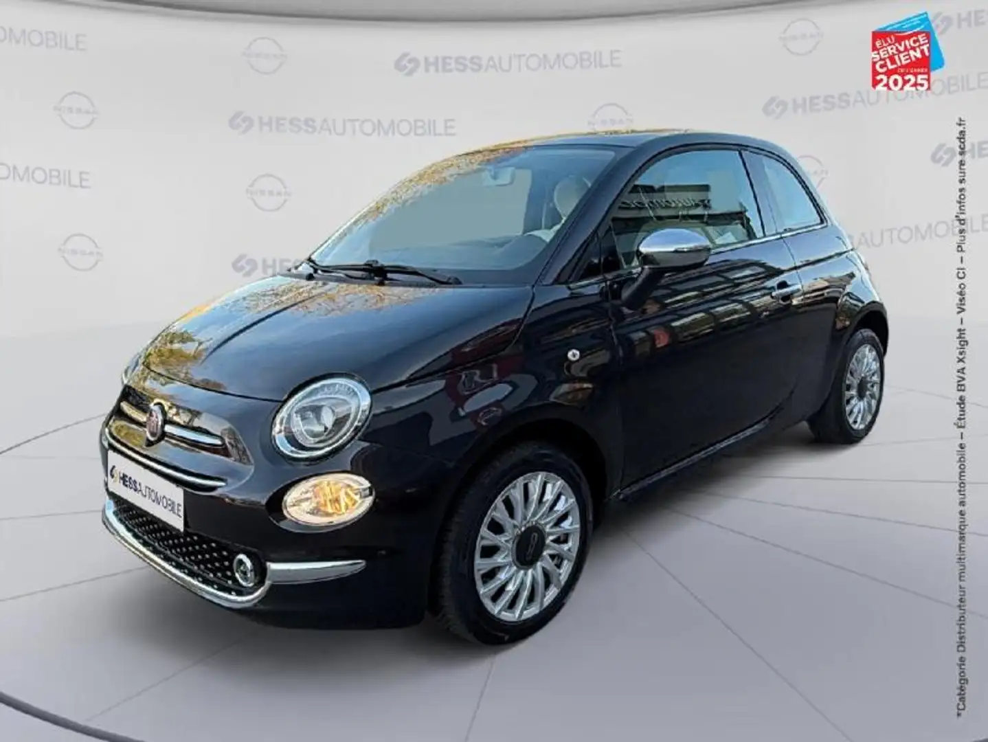Fiat 500L 1.2 8v 69ch Lounge Tpano Gris - 1