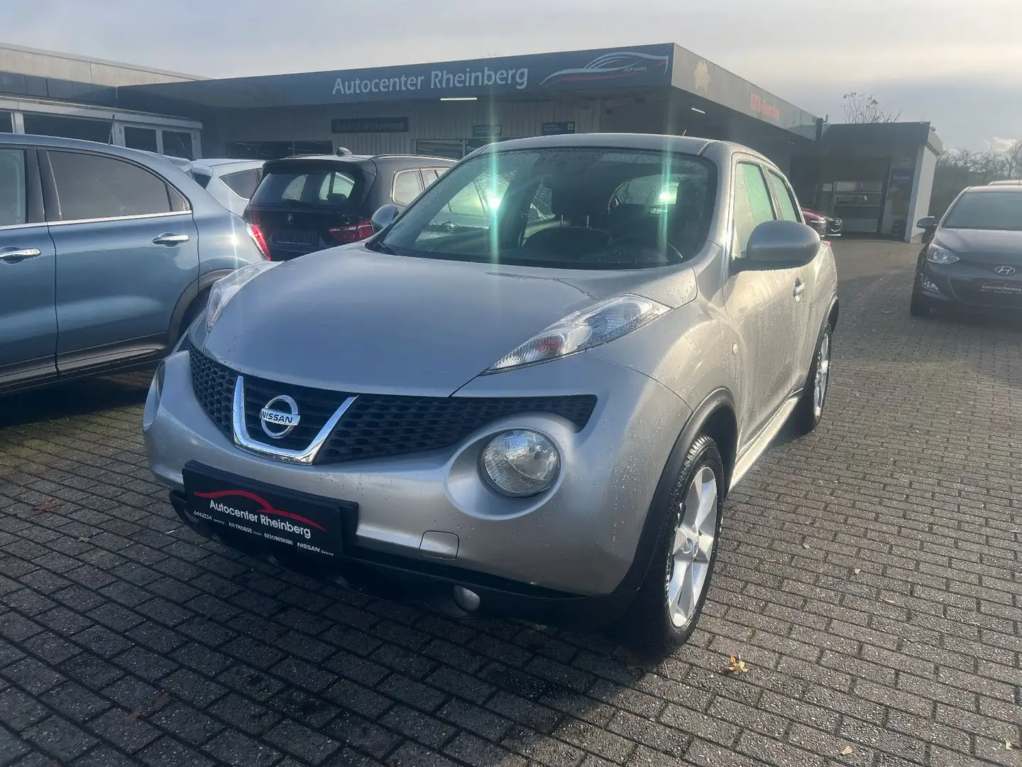 Nissan Juke Acenta 2.Hand Allu Tüv Insp. Navi Silber - 1