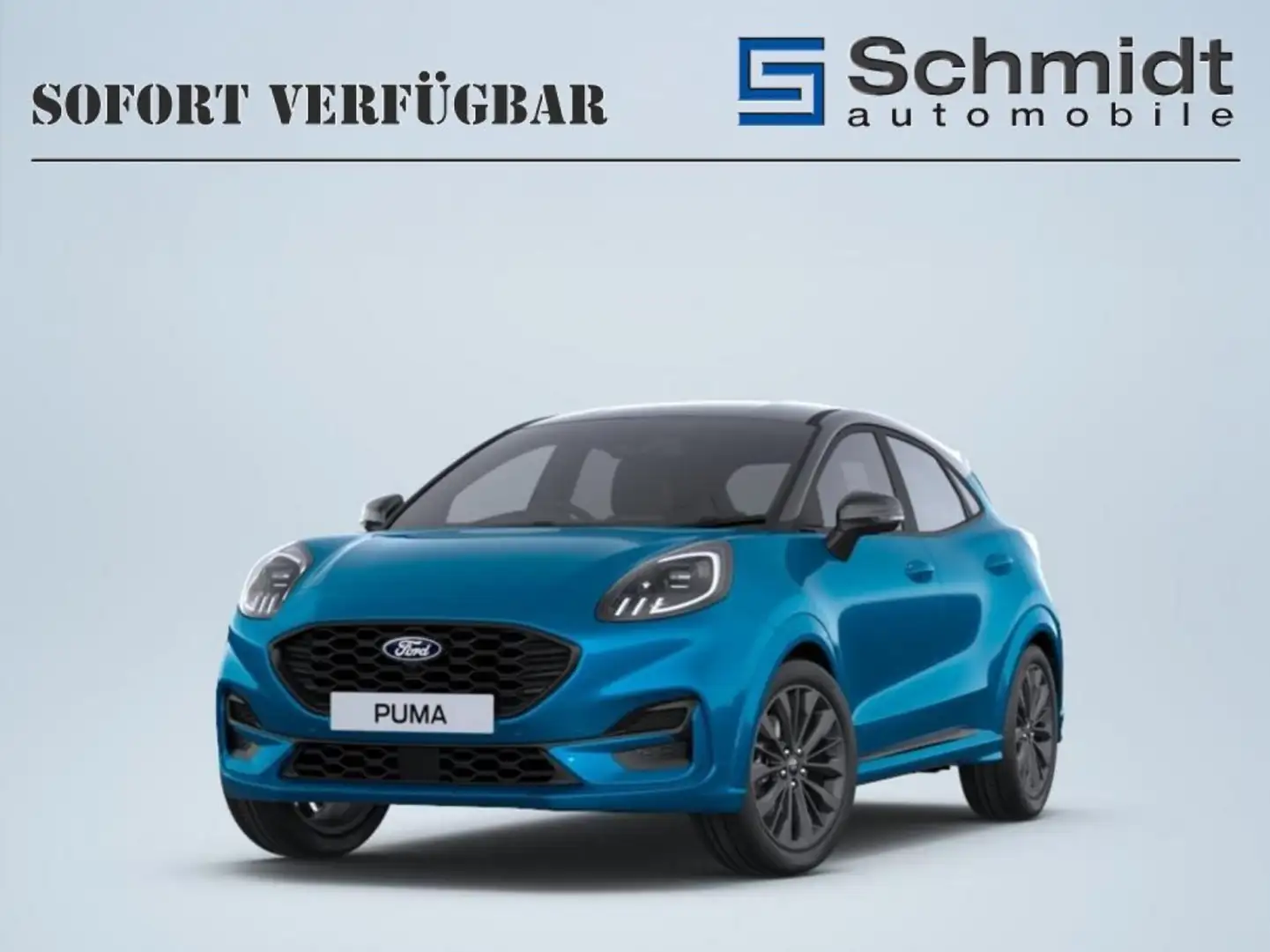 Ford Puma Sound Edition 1,0L Eboost Hybrid 125PS A FWD Blau - 1