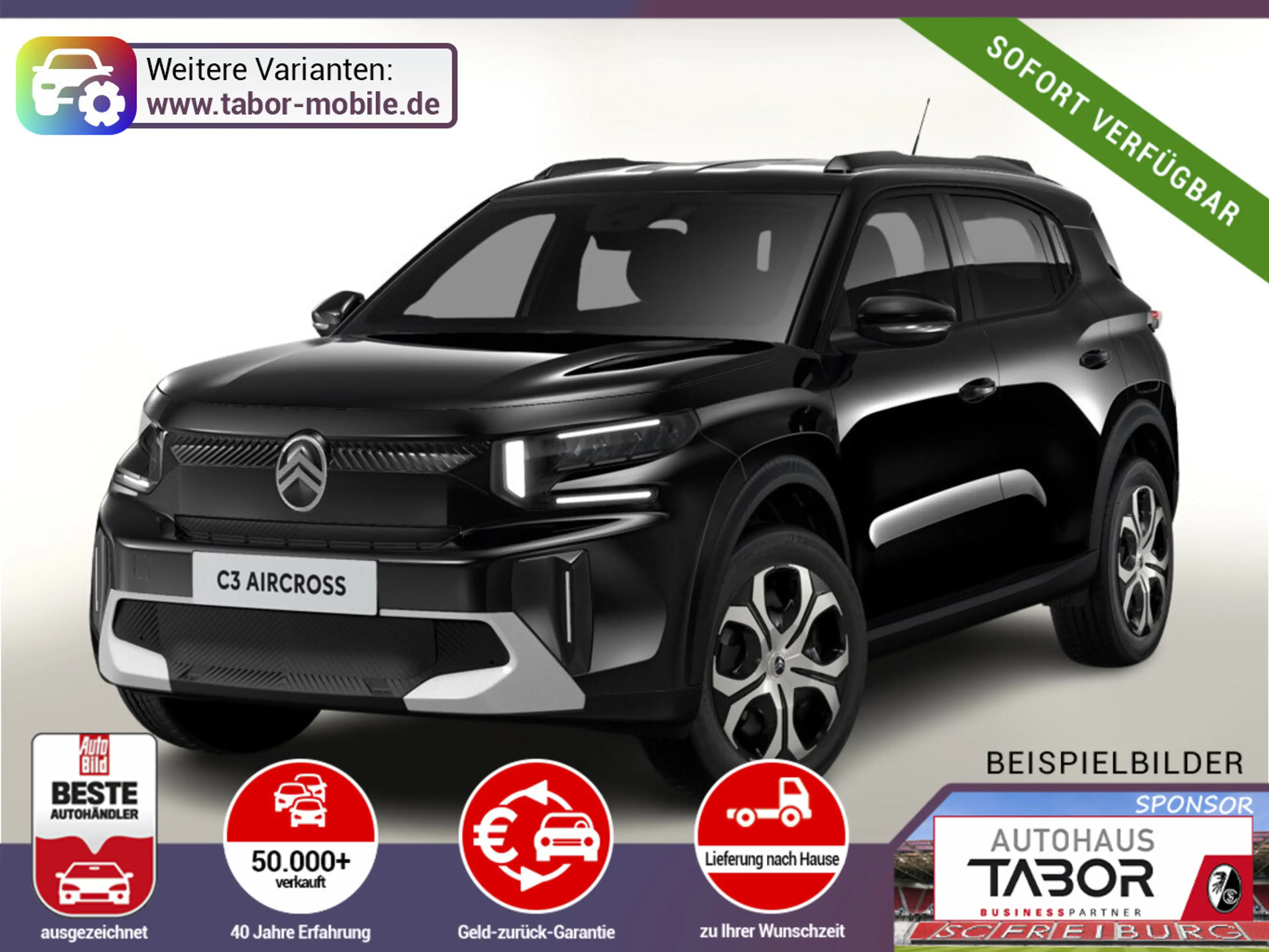 Citroen C3 Aircross PLUS PDC Kam CarPlay PrivG UVP-27%*