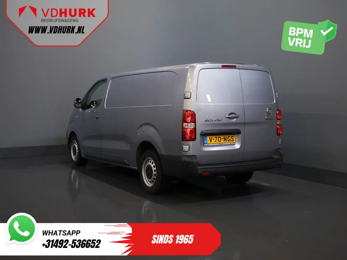 Fiat Scudo 2.0 MJ 145 pk L3 BPM VRIJ! (DEMO) Adapt.Cruise/ Cl Gris - 2