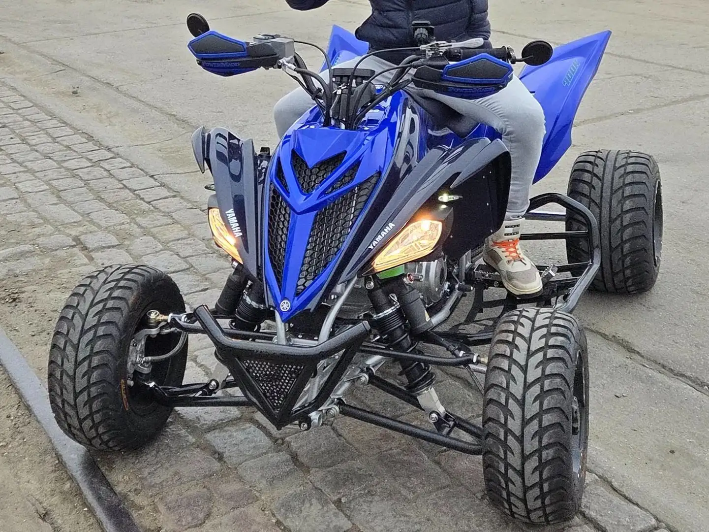 Yamaha Raptor 700 Model 2025 nieuw ongeluk gehad.300km op teller Blauw - 1
