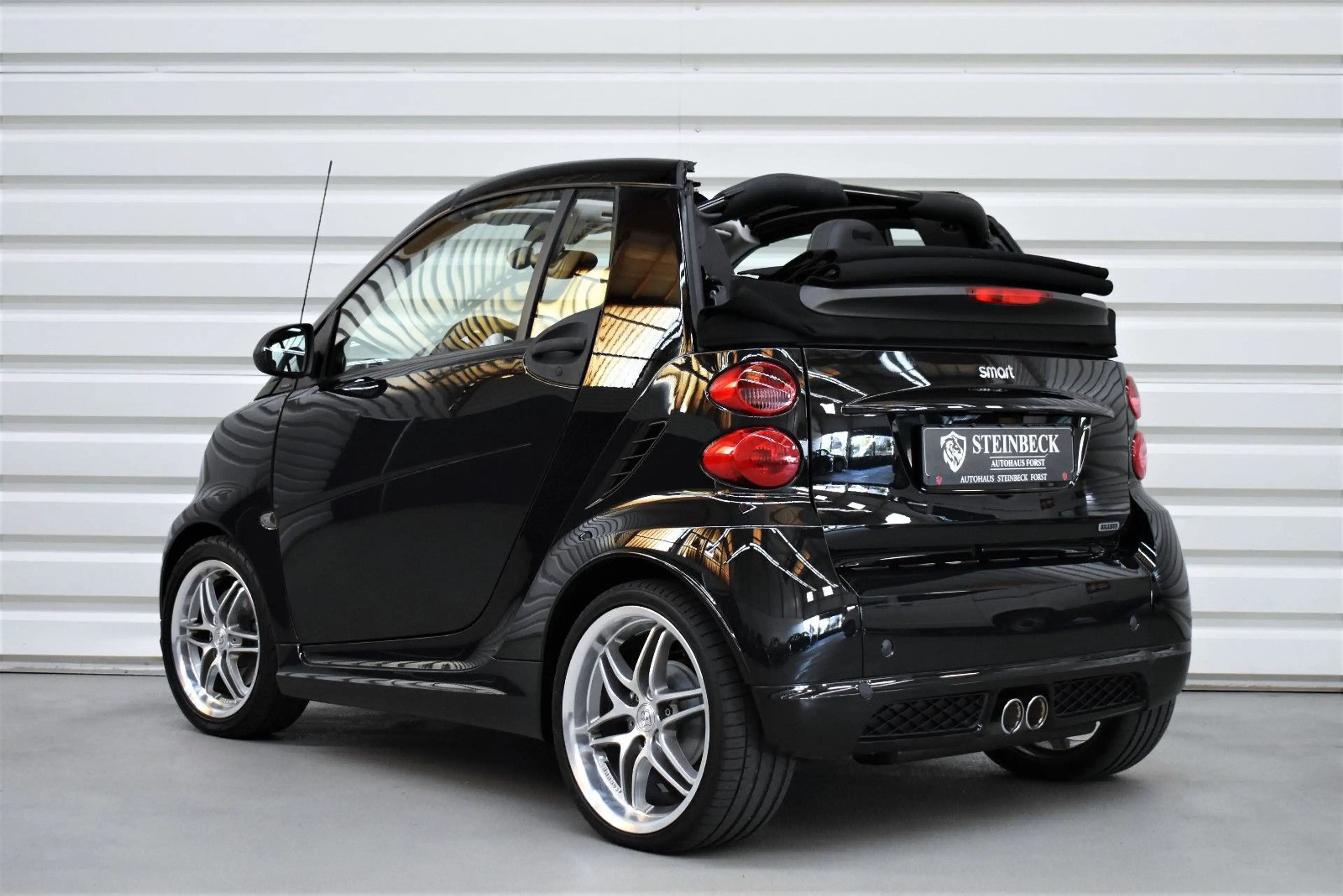 smart forTwo Brabus+Cabrio+1.Hand+Leder+Nur.26.350km — photo 2