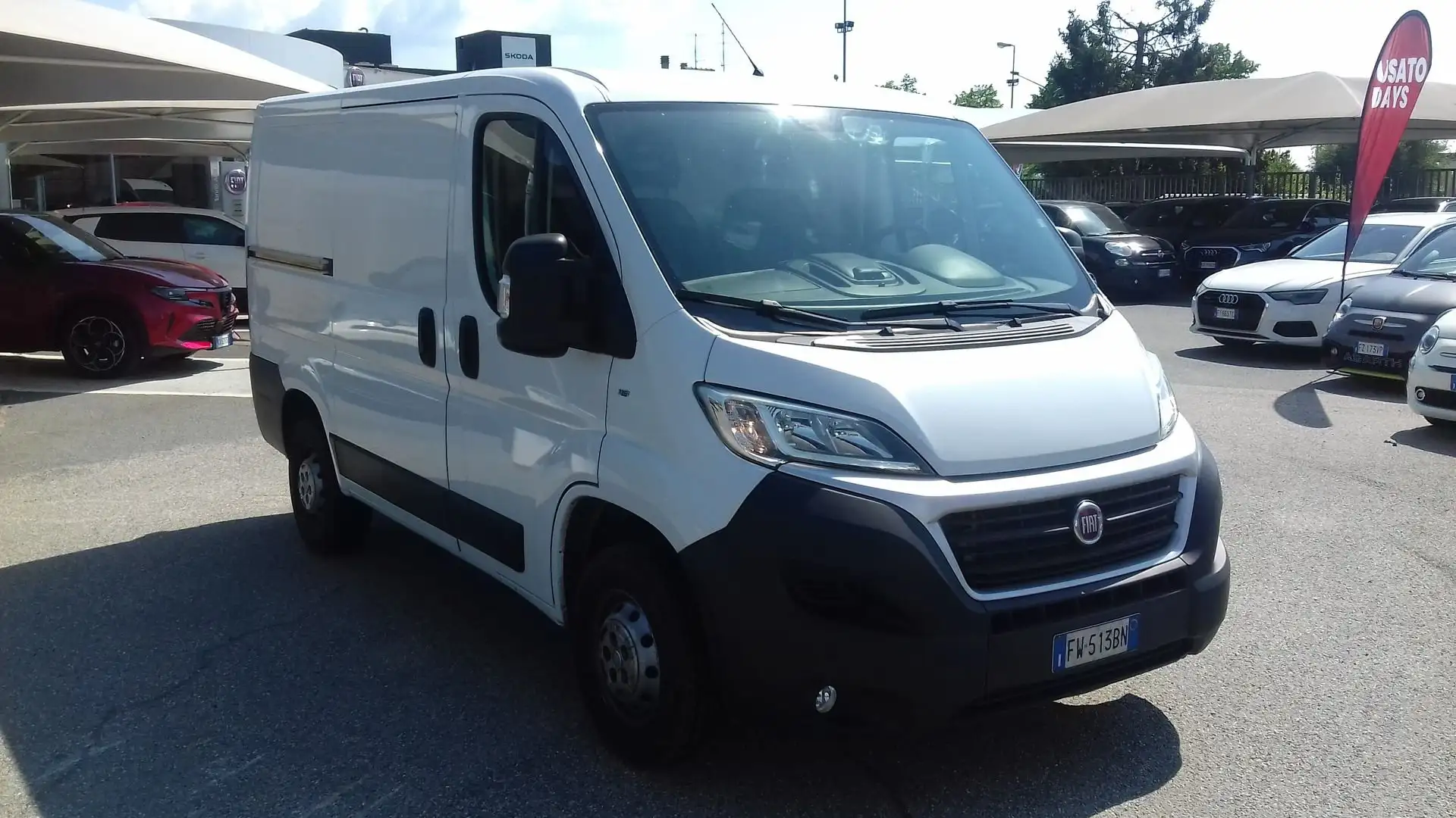 Fiat Ducato 28CH1 PASSO CORTO TETTO BASSO 2.0MJET 115CV 6 MAR Bílá - 1