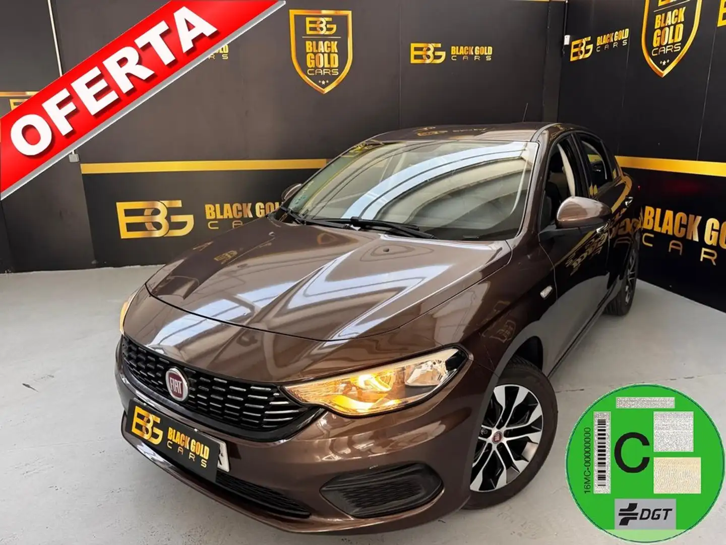 Fiat Tipo 1.3 Lounge 70kW (95CV) diesel Multijet Brun - 1