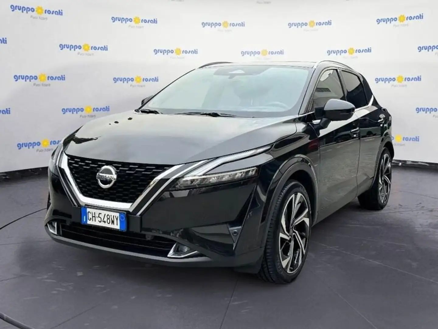 Nissan Qashqai 3ª serie MHEV 158 CV Xtronic Tekna+ Zwart - 1