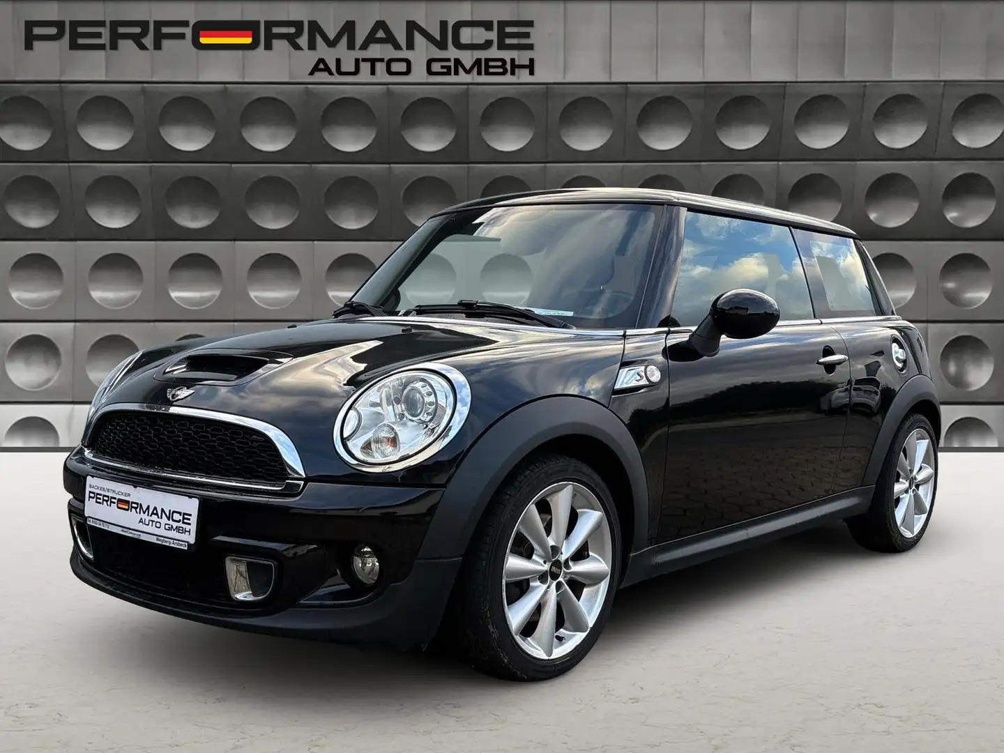 MINI Cooper S 1.6 16V Teilleder Pano Sitzh PDC Schwarz - 1