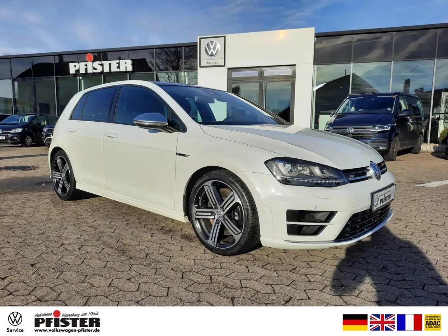 Volkswagen Golf VII Lim. R 4Motion Navi ACC DCC Dynaudio Klima Weiß - 1