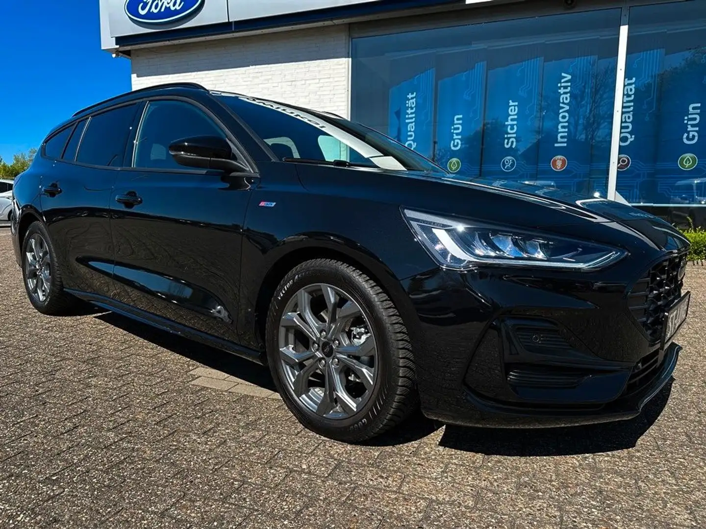 Ford Focus Turnier ST-Line X +LED+iACC+RFK+BLIS+Allwr Schwarz - 2