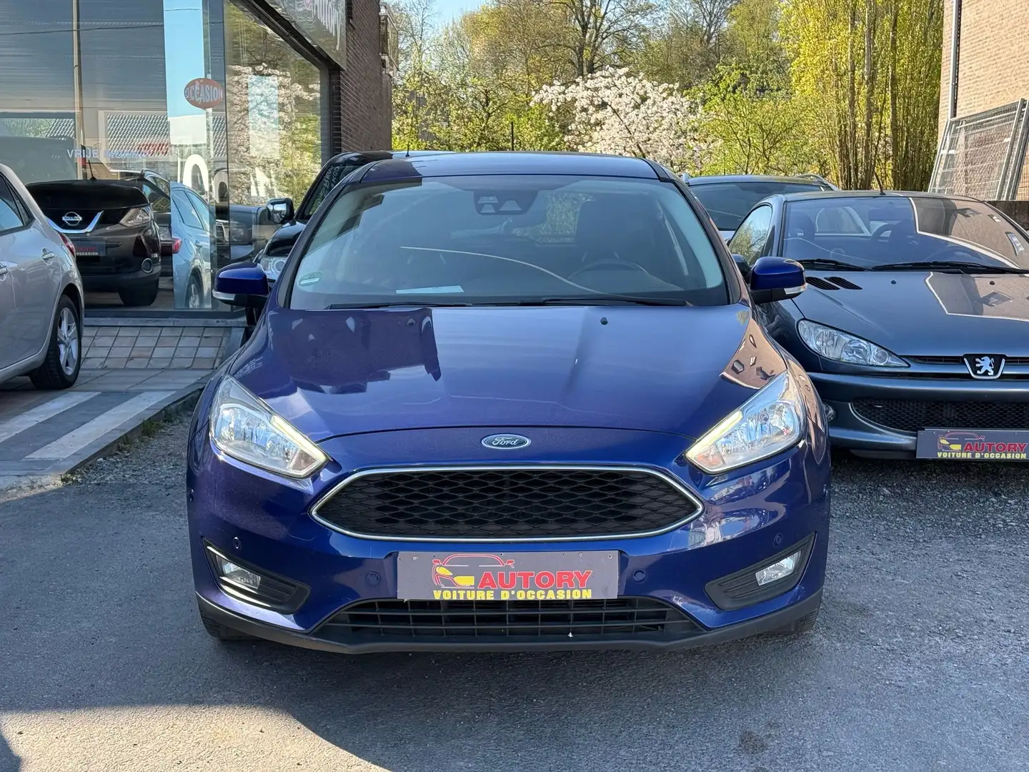 Ford Focus 1.0 EcoBoost  / Car-pass / Euro 6b Bleu - 2