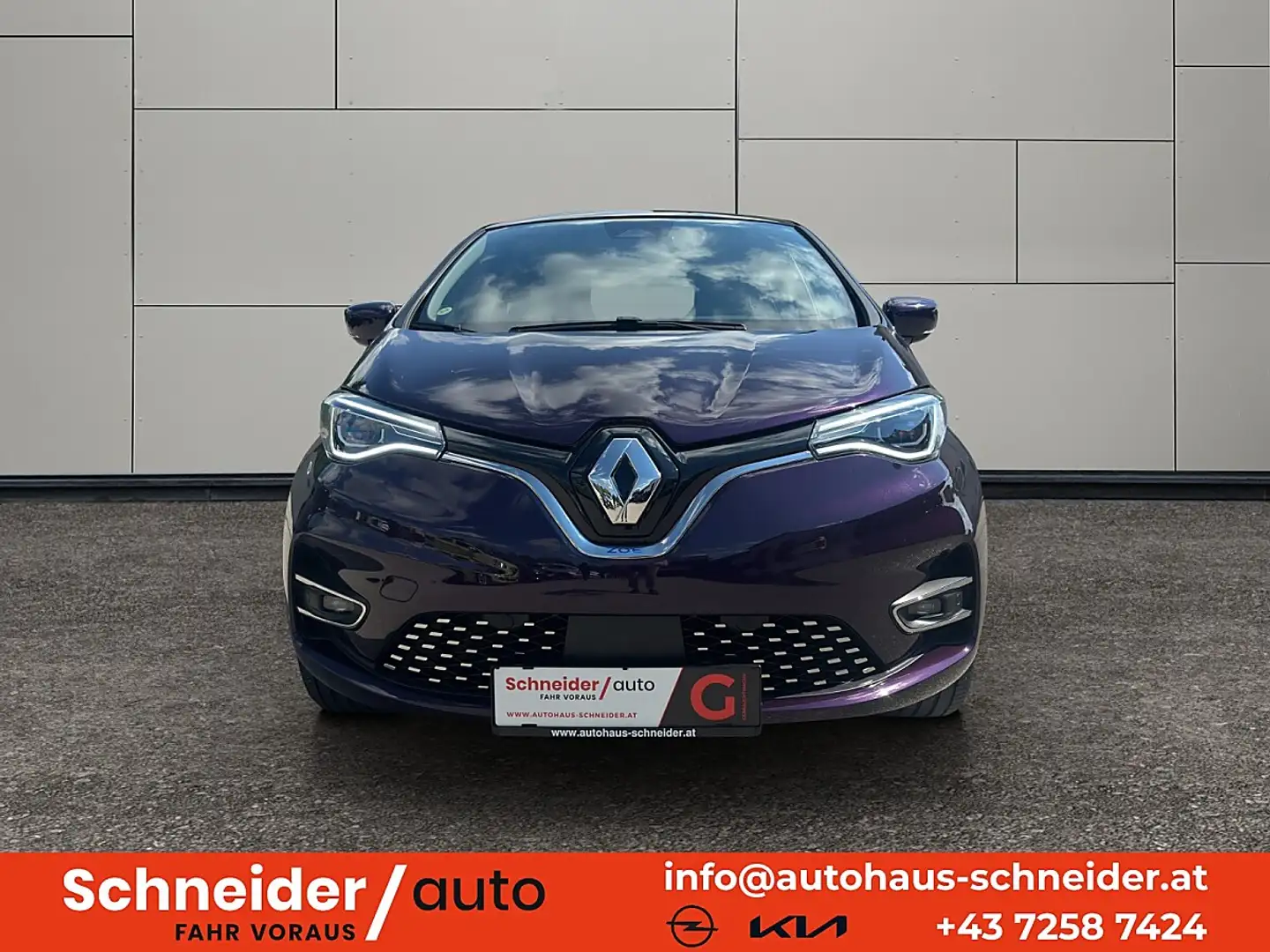 Renault ZOE Zoe Intens R135 Z.E.50 (52kWh) *CSS* Violett - 2
